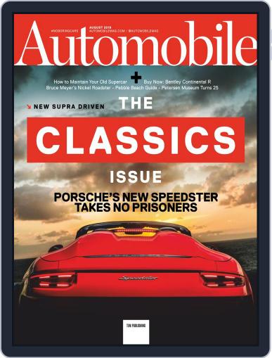 Automobile August 1st, 2019 Digital Back Issue Cover
