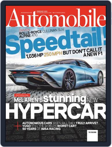 Automobile February 1st, 2019 Digital Back Issue Cover