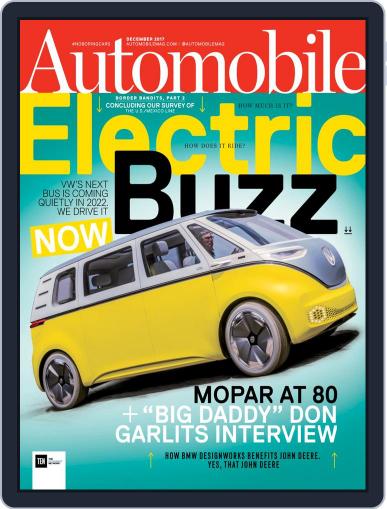Automobile December 1st, 2017 Digital Back Issue Cover