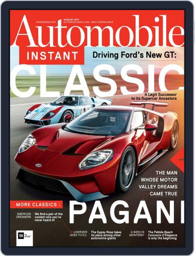 Automobile August 1st, 2017 Digital Back Issue Cover
