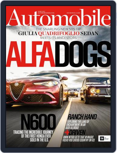 Automobile June 1st, 2017 Digital Back Issue Cover