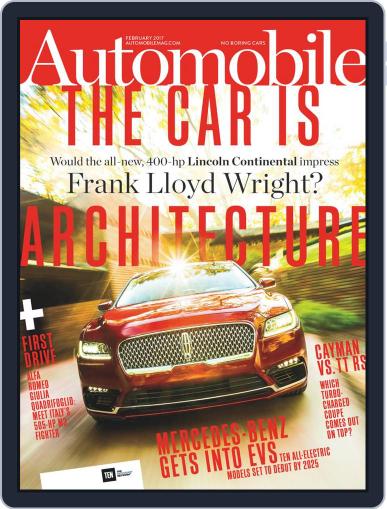 Automobile February 1st, 2017 Digital Back Issue Cover
