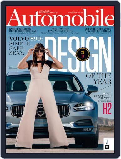 Automobile January 1st, 2016 Digital Back Issue Cover