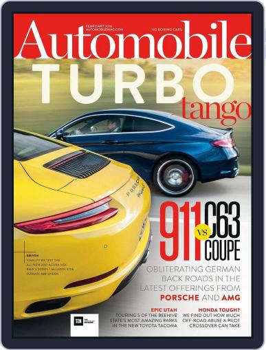 Automobile December 26th, 2015 Digital Back Issue Cover