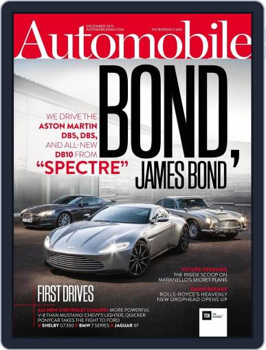 Automobile December 1st, 2015 Digital Back Issue Cover