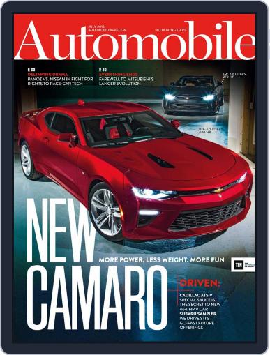 Automobile July 1st, 2015 Digital Back Issue Cover