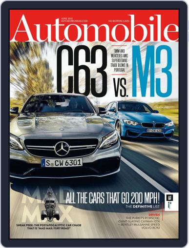 Automobile June 1st, 2015 Digital Back Issue Cover