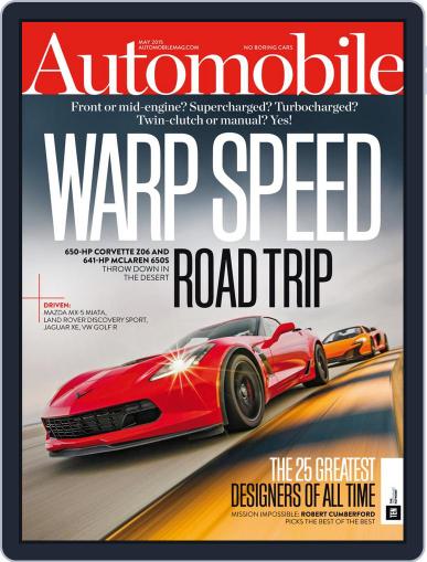 Automobile May 1st, 2015 Digital Back Issue Cover
