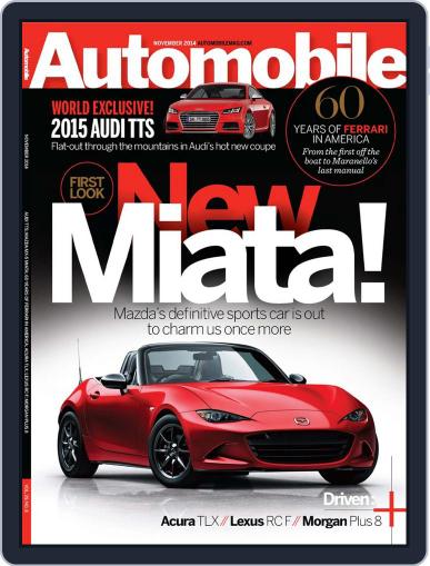 Automobile November 1st, 2014 Digital Back Issue Cover