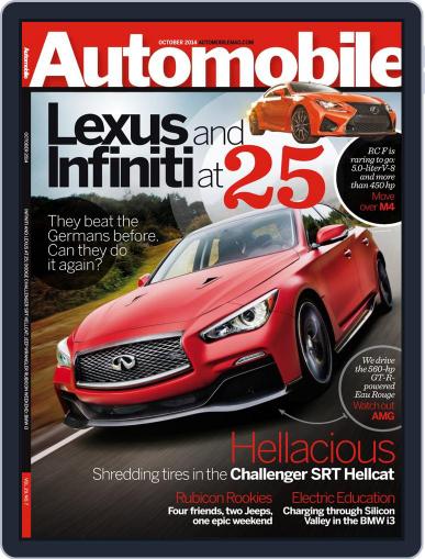 Automobile September 5th, 2014 Digital Back Issue Cover