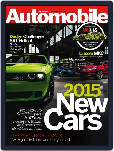 Automobile September 1st, 2014 Digital Back Issue Cover