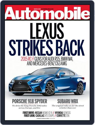 Automobile January 28th, 2014 Digital Back Issue Cover