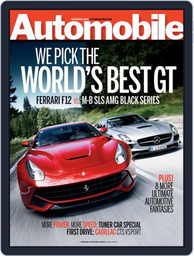 Automobile October 8th, 2013 Digital Back Issue Cover