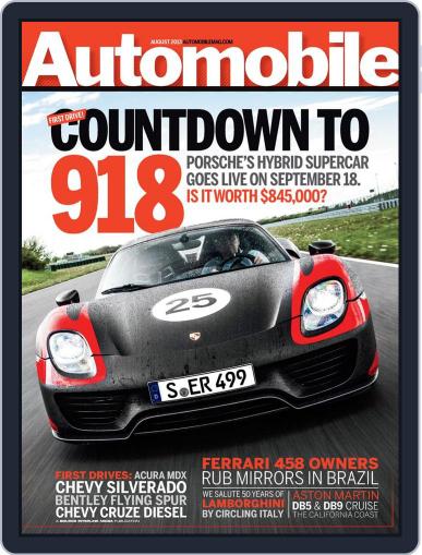 Automobile June 25th, 2013 Digital Back Issue Cover