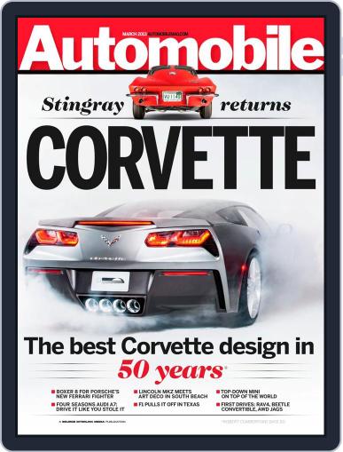Automobile February 1st, 2013 Digital Back Issue Cover