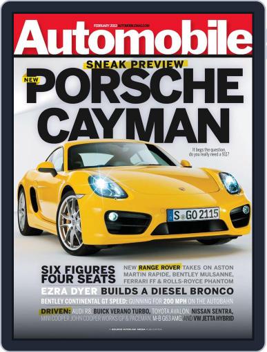 Automobile December 25th, 2012 Digital Back Issue Cover