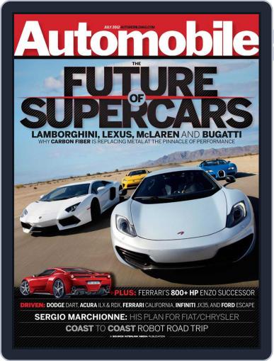 Automobile May 29th, 2012 Digital Back Issue Cover