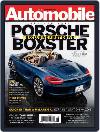 Automobile April 4th, 2012 Digital Back Issue Cover