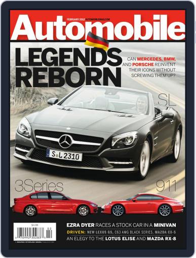 Automobile January 3rd, 2012 Digital Back Issue Cover