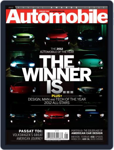Automobile December 6th, 2011 Digital Back Issue Cover