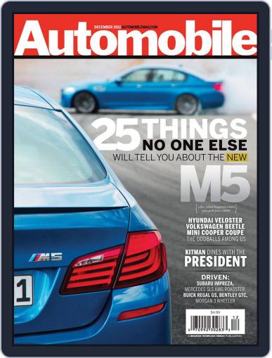 Automobile November 8th, 2011 Digital Back Issue Cover