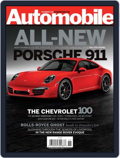 Automobile October 11th, 2011 Digital Back Issue Cover
