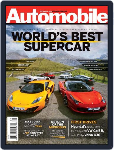 Automobile August 2nd, 2011 Digital Back Issue Cover