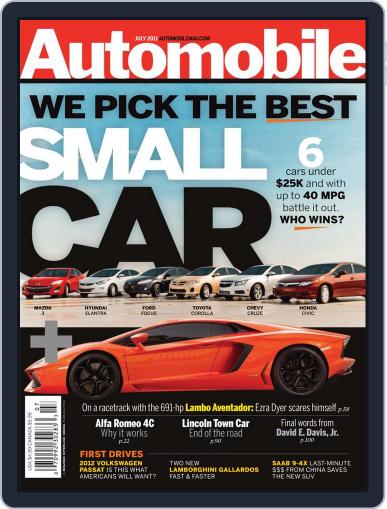 Automobile June 7th, 2011 Digital Back Issue Cover