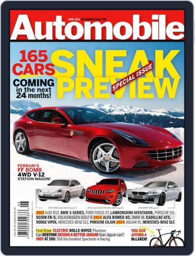 Automobile May 10th, 2011 Digital Back Issue Cover