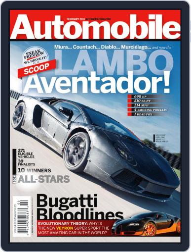 Automobile January 4th, 2011 Digital Back Issue Cover