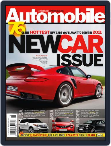 Automobile September 7th, 2010 Digital Back Issue Cover