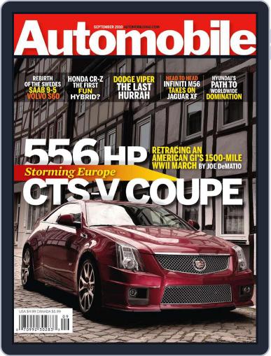 Automobile August 3rd, 2010 Digital Back Issue Cover