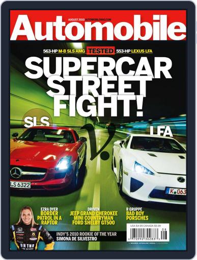 Automobile July 6th, 2010 Digital Back Issue Cover