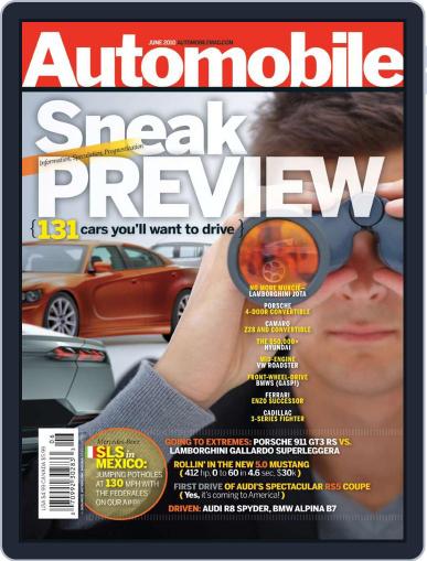 Automobile May 4th, 2010 Digital Back Issue Cover