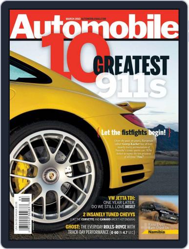 Automobile February 2nd, 2010 Digital Back Issue Cover