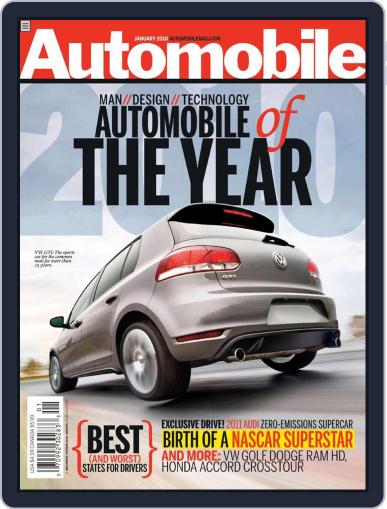 Automobile December 1st, 2009 Digital Back Issue Cover