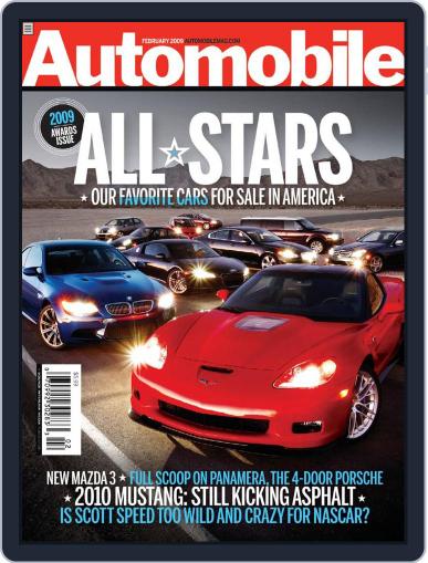 Automobile January 6th, 2009 Digital Back Issue Cover