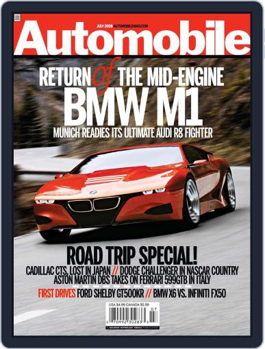 Automobile June 3rd, 2008 Digital Back Issue Cover