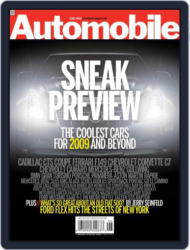 Automobile May 6th, 2008 Digital Back Issue Cover