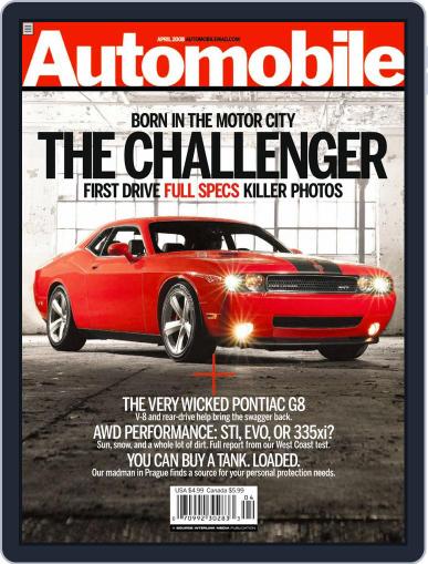 Automobile March 20th, 2008 Digital Back Issue Cover