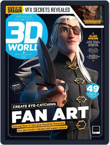 3D World March 1st, 2023 Digital Back Issue Cover