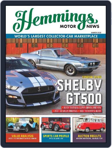 Hemmings Motor News March 1st, 2023 Digital Back Issue Cover
