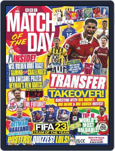 Match Of The Day January 25th, 2023 Digital Back Issue Cover
