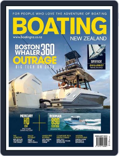 Boating NZ February 1st, 2023 Digital Back Issue Cover