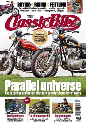 Classic Bike January 25th, 2023 Digital Back Issue Cover