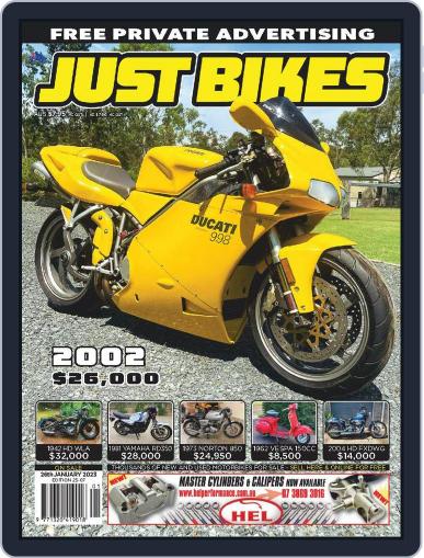 Just Bikes January 26th, 2023 Digital Back Issue Cover