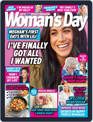 Woman's Day Magazine NZ June 24th, 2021 Digital Back Issue Cover