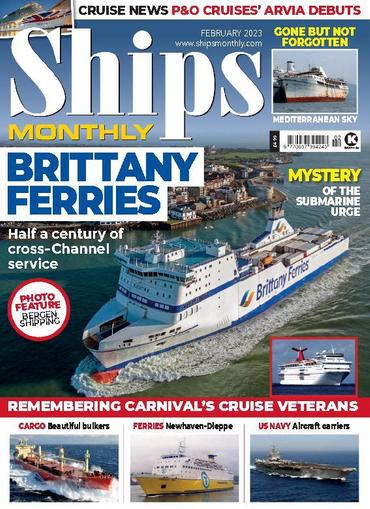 Ships Monthly February 1st, 2023 Digital Back Issue Cover