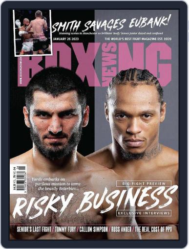 Boxing News January 26th, 2023 Digital Back Issue Cover