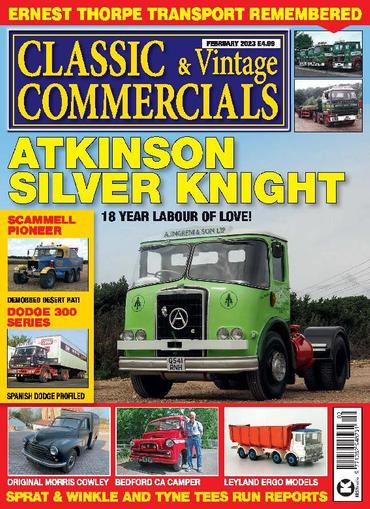 Classic & Vintage Commercials January 27th, 2023 Digital Back Issue Cover